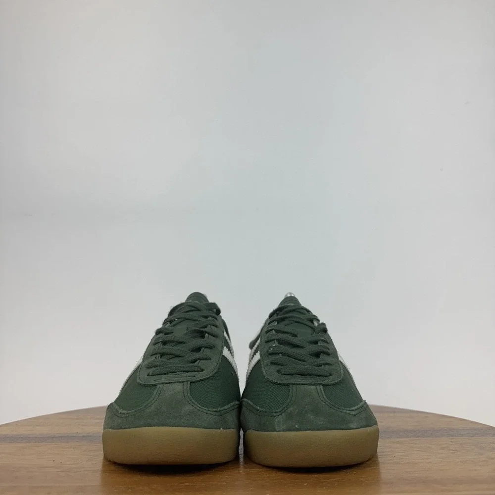 Mens Gola Tornado Evergreen Off‎ White Canvas Low Casual Sneakers Size 9 M GUC